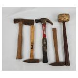 Lot Of 5 Hammers