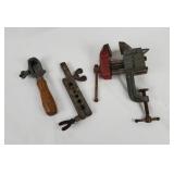 Lot Of 3 Various Clamps