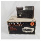 Vintage Zenith Am/ Fm Clock & Weather Radios Vintage Zenith Am/ Fm Clock & Weather Radios