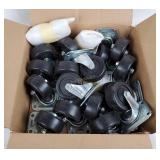 Lot Of Swivel Casters, 3" Diameter Wheels Lot Of Swivel Casters, 3" Diameter Wheels