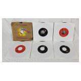 45 Rpm Elvis Presley Record Lot, Hound Dog, Etc