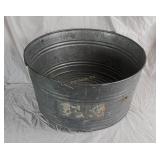 Galvanized Steel Wash Tub W/ Handles 22" Diameter Galvanized Steel Wash Tub W/ Handles 22" Diameter