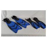 Hydrosplit Aqua Lung Brand Flippers Big & Small Hydrosplit Aqua Lung Brand Flippers Big & Small