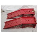 Set Of 2 Metal Auto Ramps Set Of 2 Metal Auto Ramps
