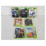 Xbox 360 Games, Skyrim Sonic Sherlock Holmes Etc.