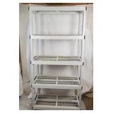 Keter 5-tier Plastic Storage Shelving Unit Keter 5-tier Plastic Storage Shelving Unit