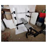 Weider Pro 425 Weight Bench W/ Weights