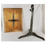 Vintage 1920s Saxton Drafting Table Cast Iron Vintage 1920s Saxton Drafting Table Cast Iron