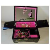 Japanese Style Art Jewelry Box Cherry Blossom Tree