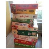 Lot Of 11 Different Puzzles Jigsaw Springbok Lot Of 11 Different Puzzles Jigsaw Springbok