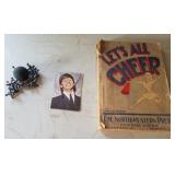 Vintage Lot Cheer Book Jacks & Beatles Card