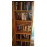 5 Shelves Of Various Books Fiction Novels & More