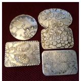 Lot Of Wendell August Forge Aluminum Jewelry Pins Lot Of Wendell August Forge Aluminum Jewelry Pins