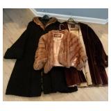 Pair Of Fur Jackets