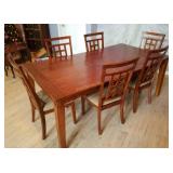 Ashley Furniture Dining Set For 6 W/ China Cabinet