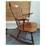 Nichols & Stone Solid Wood Rocking Chair