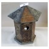 Stone Birdhouse Approx 13" Tall