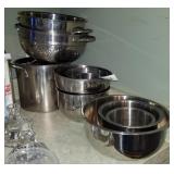 Stainless Steel: Nesting Bowls, Strainers & Stainless Steel: Nesting Bowls, Strainers &