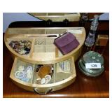 Organizer W/ Perfume, Necklace, Powder Box Organizer W/ Perfume, Necklace, Powder Box