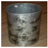 Wendell August Aluminum Trash Can 10" Tall