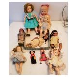 Old Dolls; Ideal Shirley Temple & More