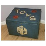 Vintage Hand Made Toy Box Vintage Hand Made Toy Box