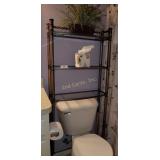Over The Toilet Glass & Metal Self/ Stand Over The Toilet Glass & Metal Self/ Stand