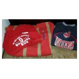 2 Cleveland Indians Sweatshirts & Ohio State T