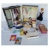 1958 Dated Barbie W/ 1962 Vinyl Case Full!