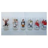 Complete 1975 Popeye Coca-Cola Glasses Complete 1975 Popeye Coca-Cola Glasses