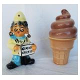 Alpine Roseville Icecream Cone & Cheese Disp