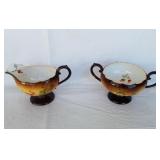 Antique Sugar & Creamer Set