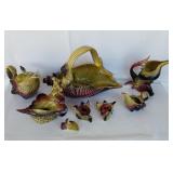 Hull Ebb Tide Set Glazed Ceramic Hull Ebb Tide Set Glazed Ceramic
