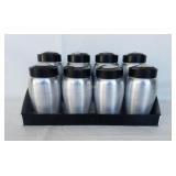 Vintage Kromex Aluminum Spice Set