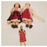 3 Vintage Dolls 3 Vintage Dolls