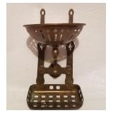 Antique Ornate Brass Soap Holder? Antique Ornate Brass Soap Holder?