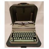 Hermes 2000 Vintage Green Typewriter Hermes 2000 Vintage Green Typewriter
