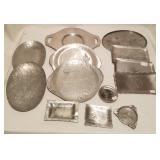 Decorative Aluminum Trays & Ashtrays