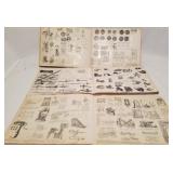 3 Old Scrap Books W/ Cool Pictures 3 Old Scrap Books W/ Cool Pictures