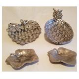 Bruce Cox Aluminum Pineapple, Strawberry