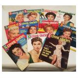 1953-55 Screen Stories Magazines/ 11 Total