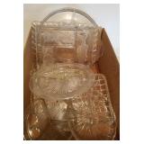 Glass Chop Plates/ Dividing Dishes Glass Chop Plates/ Dividing Dishes