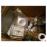 Hand Wrought Aluminum Bowls, Trays & More