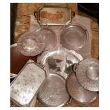 Large Tray Lot Huge Turkey Tray & More Large Tray Lot Huge Turkey Tray & More
