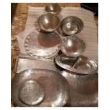 Aluminum Bowls & Trays; Palmer Smith Aluminum Bowls & Trays; Palmer Smith