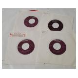 4 Paul Mc Cartney 7' Colored Vinyl Singles 1990's