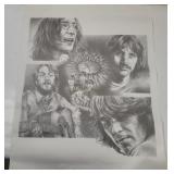 The Beatles - Sketch Art Poster