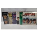 6 The Beatles 7' Singles W/ Pic Sleeves