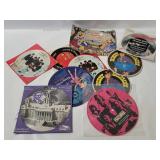 Vtg Cardboard Records - Mad Mag, Dave Clark