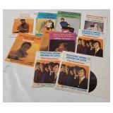 10 Vtg Hip Pocket Mini Records - Six Are Unopened